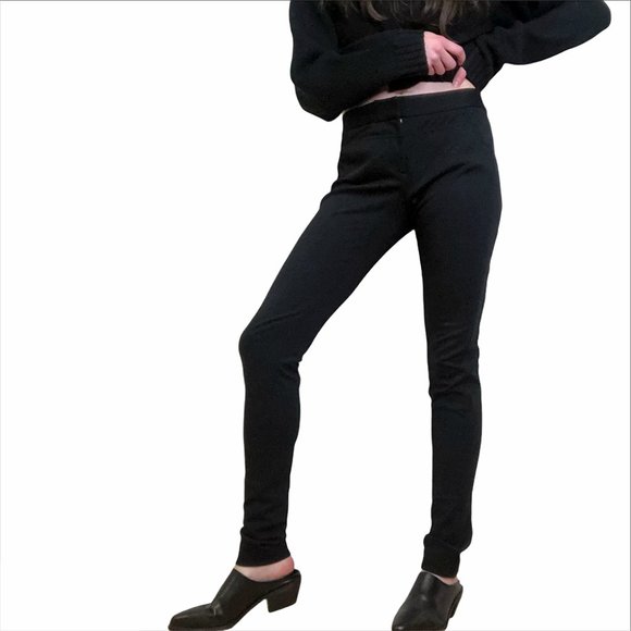 diane von furstenberg black skinny trousers - Picture 3 of 7
